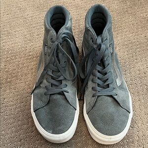 Vans Women's Gray High-Top Sneakers